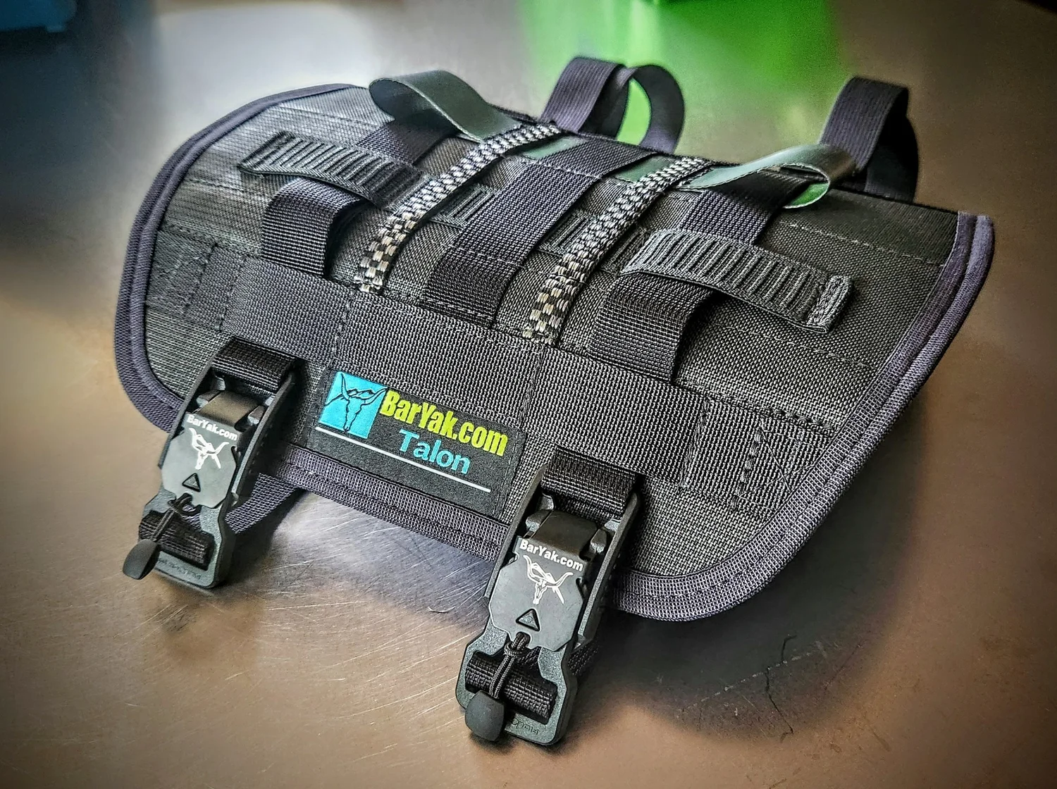Expedition Harness with Back Bone and Magnetic FidLock Clips